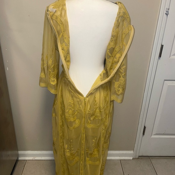 NWOT Lace floor length (under) shorts romper - Picture 6 of 6